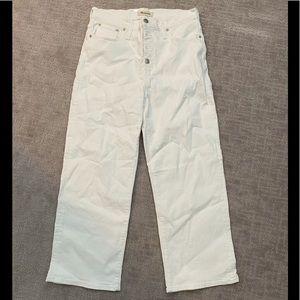Madewell Slim Wide-Leg Crop Jean